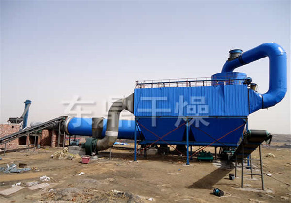 煤泥烘干機(jī)安裝現(xiàn)場(chǎng)